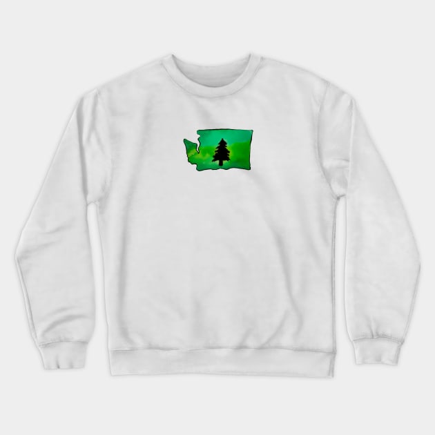 Washington Crewneck Sweatshirt by Mikestrauser